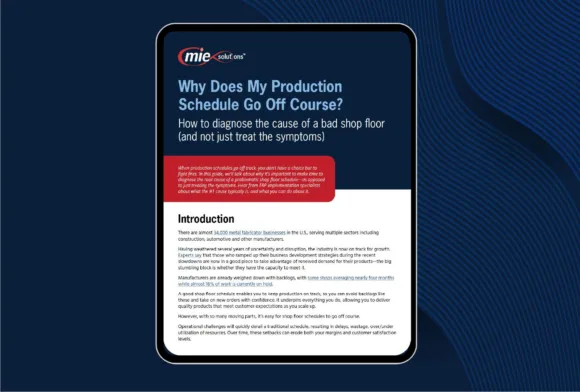 Why Does My Production Schedule Go Off Course?