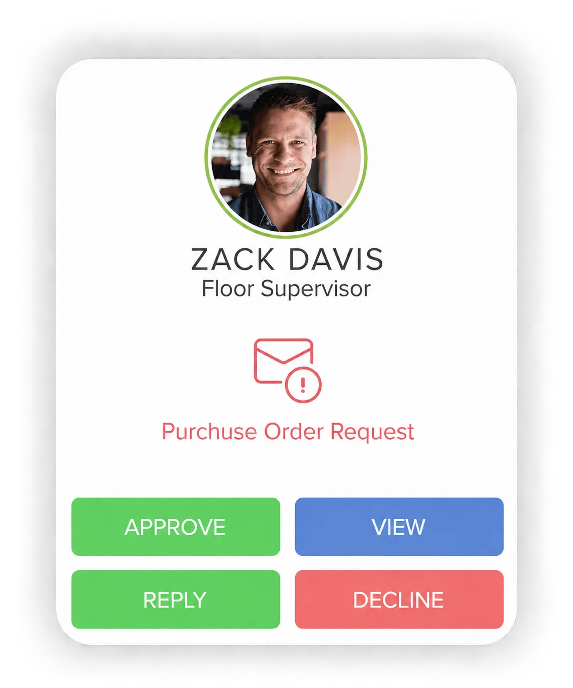 Purchase Order Request
